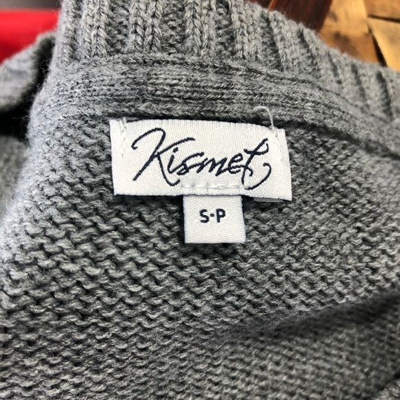 🎄  Kismet Grey Christmas sweater Xmas #Selfie SZ S - Picture 7 of 9